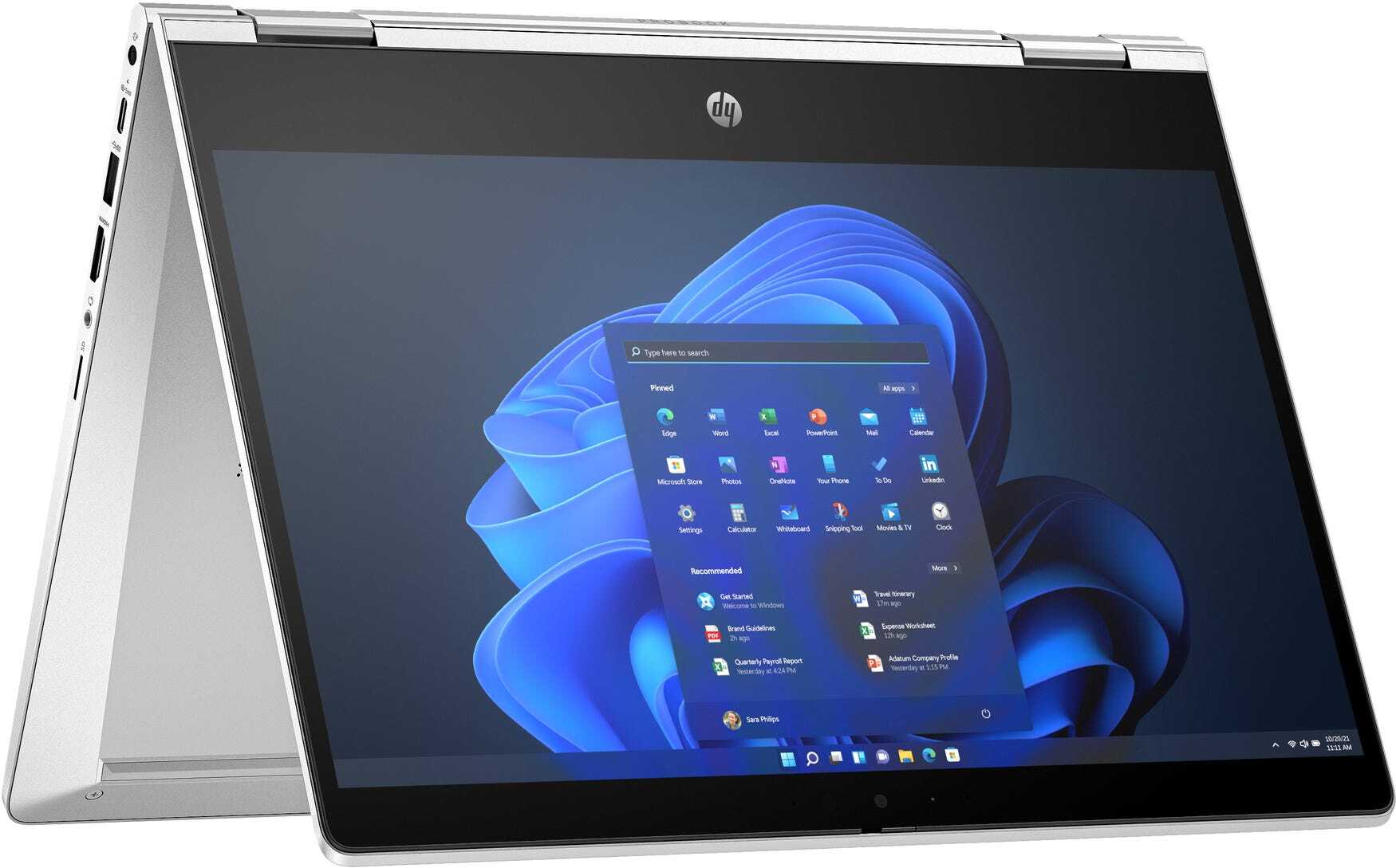 HP HP Pro x360 435 13.3" G10 2-in-1 met touchscreen & privacy filter - pen inbegrepen - 3 jaar onsite hardware support - Azerty toetsenbord met verlichting