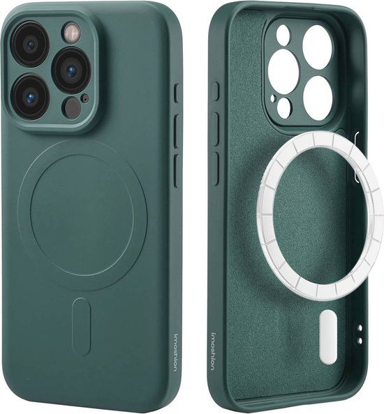 iMoshion Color Backcover iPhone 15 Pro - Donkergroen