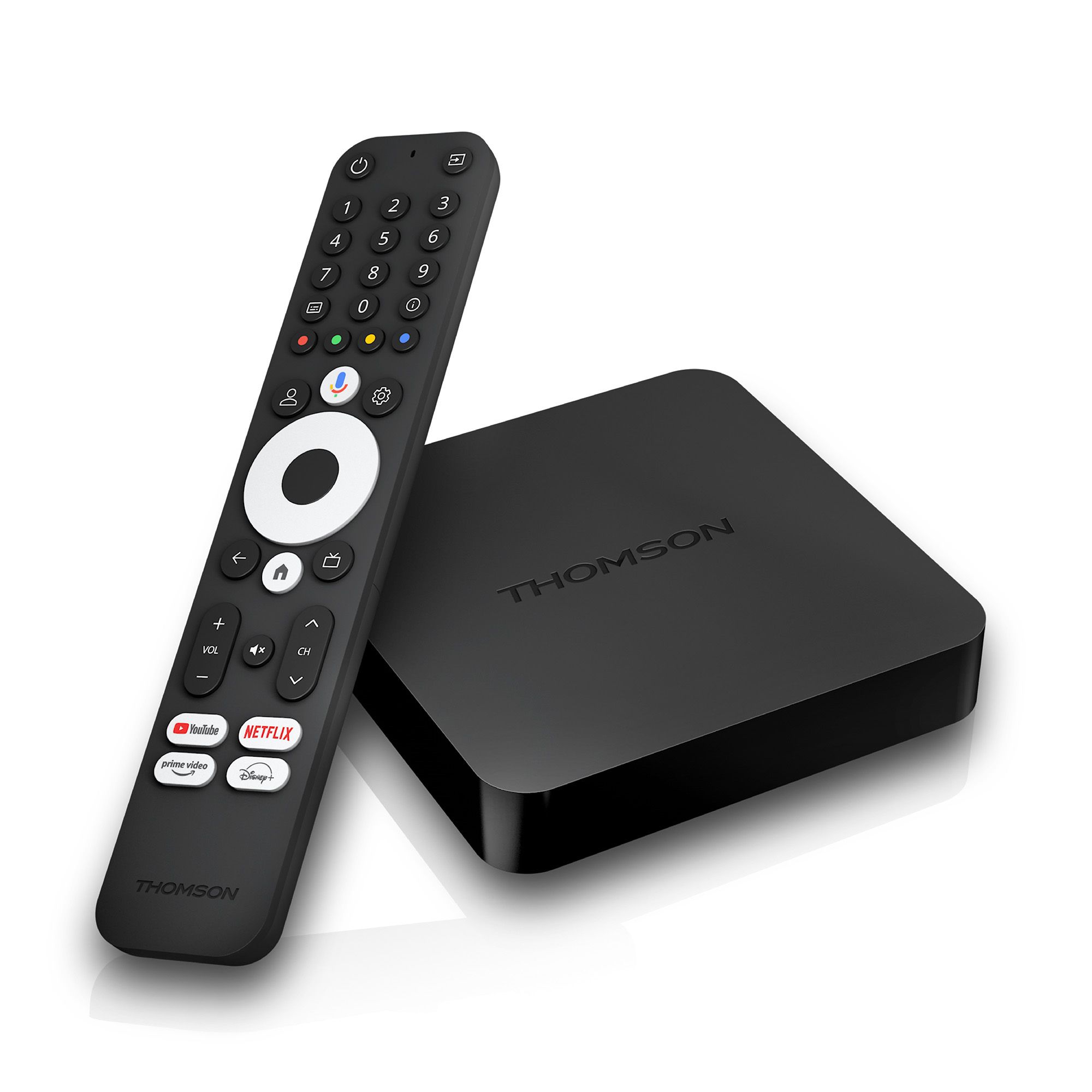 Thomson 240G Smart TV Box - 4K Ultra HD - 8GB - Black