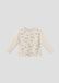 s.Oliver Katoenen T-shirt met print voorkant voor baby Herfst/Winter 2025 Lichtbeige Korte Mouw Unisex 68