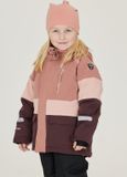 ZIGZAG Skijacke Taylora Unisex Kinderen Roze Polyester Polyester Elastaan Polyester Waterdicht Winddicht Rits 104