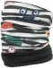 Barts Multi Col Polar Monsters Bandana Met Fleece (zwart)