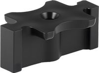 VEVOR 90x verborgen bevestigingen, afstandhouders voor vlonderplanken, universele composiet T-clips en kunststof bevestigingen met schroeven, geschikt voor plankafstanden van 6,5 mm en plankhoogte van 10 mm