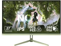 Arozzi Nova 27" QHD IPS 260Hz Gaming Monitor - Bosgroen