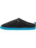 GIESSWEIN Woolpops Pantoffels lichtblauw / grijs / rood / wit