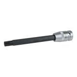 KS Tools 1/2" Bit Socket for Multi-tooth (XZN®) Screws M10, 140 mm, Phosphated - 1 Piece