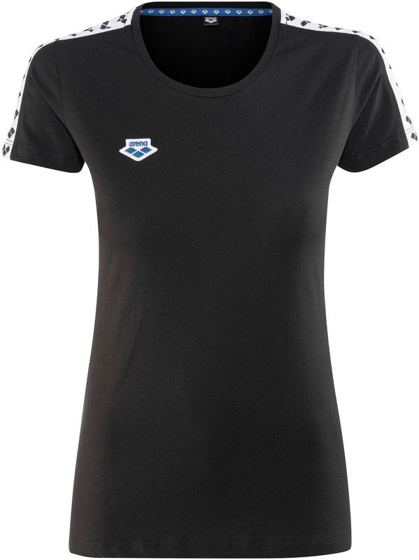 Arena Team T-shirt Dames zwart L 2018