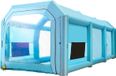 12x5x4 meter opblaasbare spuitcabine, op maat gemaakte tent, opblaasbare verfspuitcabine