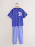 Next Meisjes Pyjama met Joggingbroek - Blauw