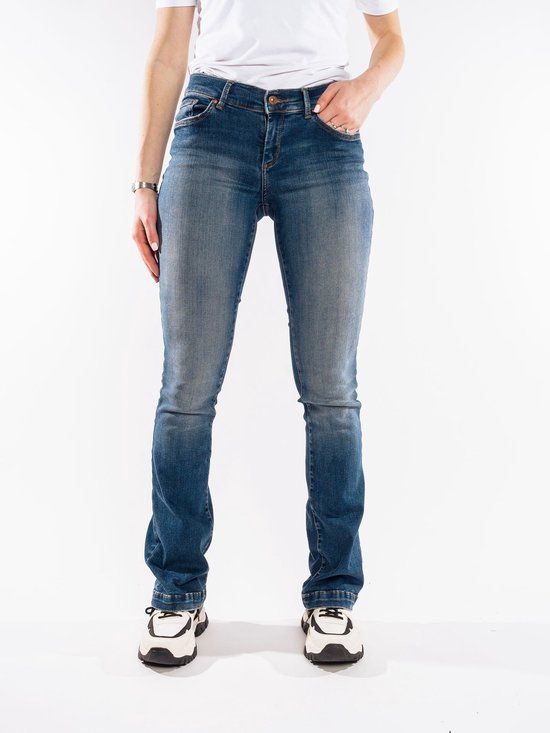 LTB Jeans Fallon 400 Bootcut Dames Jeans W28 x L32 Blauw