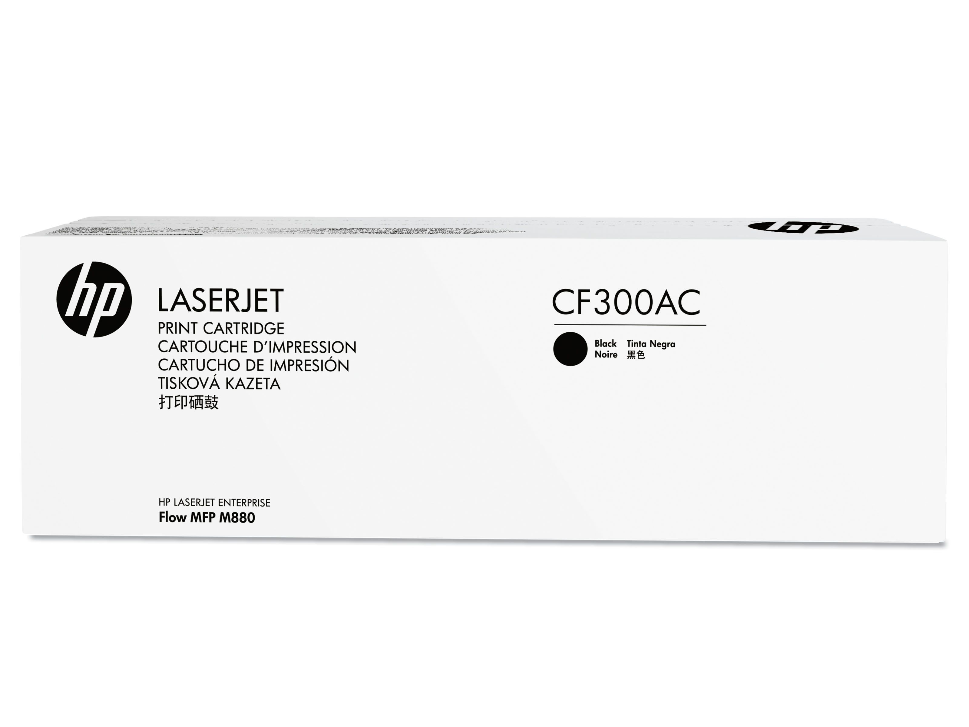 HP 827A Black Contract LaserJet Toner Cartridge - CF300AC