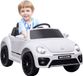 AIYAPLAY Elektrische kinderauto met dubbele motoren - Wit
