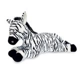 Zebra-Teddybeer, 50 cm, HO3050, wit