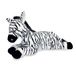 Zebra-Teddybeer, 50 cm, HO3050, wit