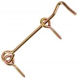 KOTARBAU Massief Houten Deurhaak 250 mm - Goud Verzinkt