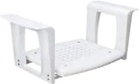 Plieger Comfort Life Badzit - Verstelbaar - PVC - Wit