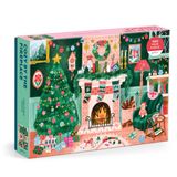Cozy Galison Cozy By The Fireplace 1000 Piece Puzzle