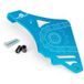 KRM Cache pignon KRM AM6 avec butée de biellette turquoise
