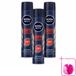 NIVEA MEN Spray anti-transpirant Dry Impact 200 ml - 3 pièces