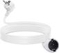 Aigostar 20FMV - Verlengsnoer 5 meter - Randaarde - 3680W - 3 x 1.5 mm² - Wit