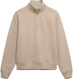 Superdry Essential Logo Embroidered Sweatshirt Met Halve Rits Blauw 2XL Vrouw