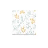 Homéa Set van 20 papieren servetten, 3-laags, 33 x 33 cm, aroma's