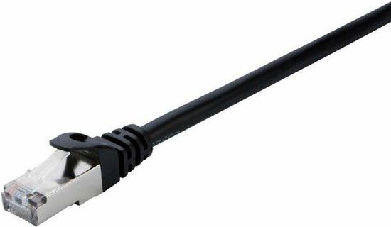 V7 V7CAT7FSTP-50C-BLK netwerkkabel Zwart 0,5 m Cat7 S/FTP