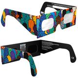 Absolute Eclipse: Lunettes de protection pour éclipse solaire - Lot de 2 - Design Crowd - ISO 12312-2 CE - Adaptées aux adultes et aux enfants - Fabricant agréé dans l'UE - AAS