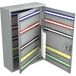 Basi Sleutelkast SS 100 PZ 2171-0150 Aantal haken 150 Grijs (metalen behuizing), Multicolor