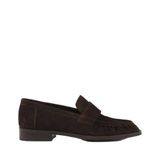 BRONX Zur-ii suède loafers - donkerbruin