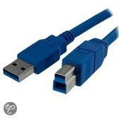 StarTech.com 1 m SuperSpeed USB 3.0-kabel A-naar-B - M/M