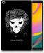 B2Ctelecom Samsung Galaxy Tab A 10.1 (2019) Uniek Tablethoesje Skull Hair