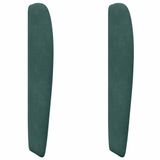 vidaXL Hoofdbord oor Vert fluweel