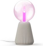 Philips Hue Lightguide 3D-geprinte Tafellamp (Zandkleur) - E27 - Wit en Gekleurd Licht - Incl. 1 Hue Lightguide G125 Lamp - Hue White and Color Ambiance