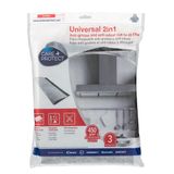 Care Plus KFU6903 Afzuigkapaccessoire Geurfilter Grijs