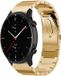 Strap-it Bracelet de montre connectée en acier - Convient pour Amazfit GTR 2 - Or
