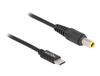 DeLOCK 87979 USB-C naar 7.9 x 5.5 mm notebook laadkabel Zwart 1,5 m