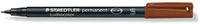 Staedtler Lumocolor B permanent bruin