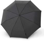 Knirps C.041 Chrome Matt Manual Melange Black Stormparaplu