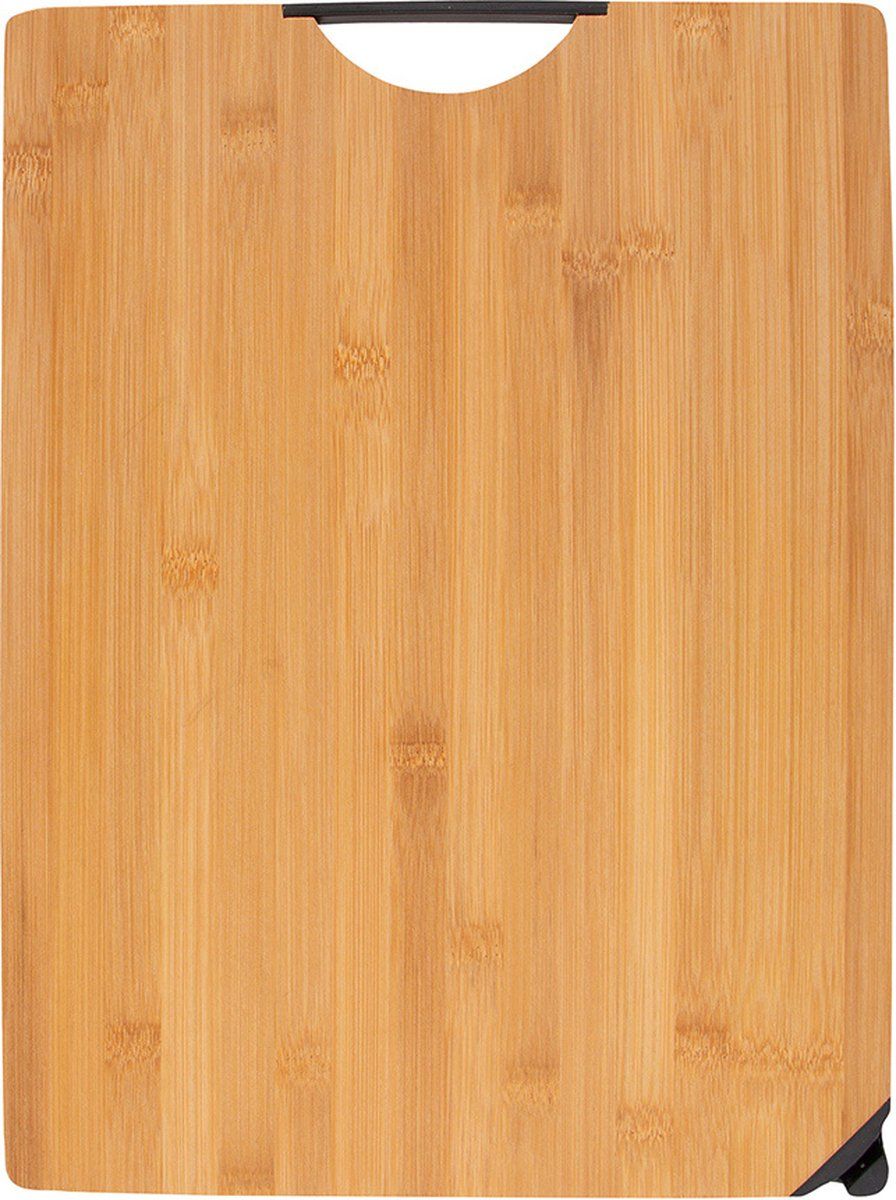 Altom Design Bamboe Snijplank met Messenslijper 40x30x1,8 cm - Bruin