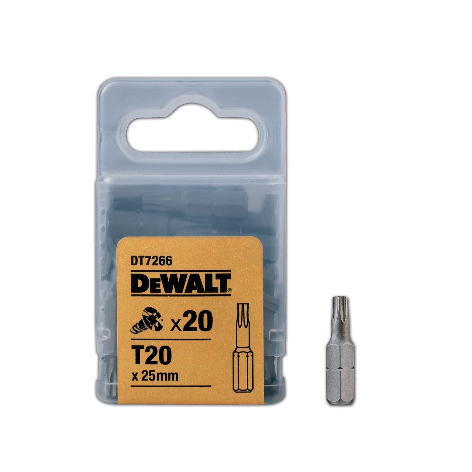 DEWALT DT7266 Schroefbit TX20 25mm - 20 stuks