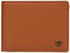 Quiksilver Mack 2 Billfold Portemonnee Leer Mannen Tobacco Brown