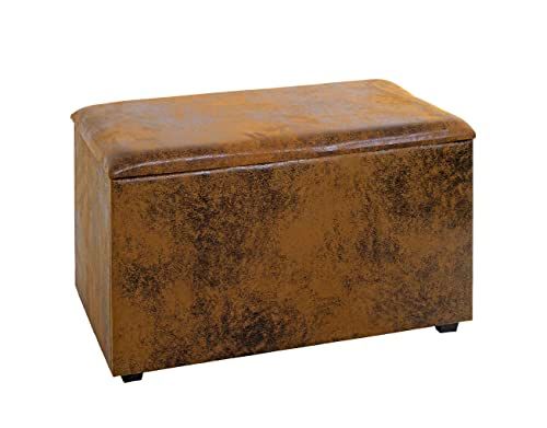 Haku Möbel Zitkist - 40 x 65 x 42 cm - Vintage Bruin