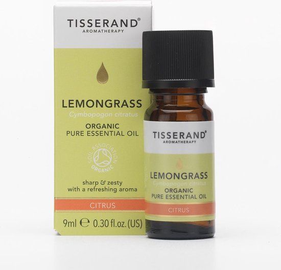 Tisserand Aromatherapy Lemongrass Organic 9 ml