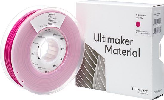 UltiMaker 1617 Filament PLA Kunststof 2.85 Mm 750 G Magenta
