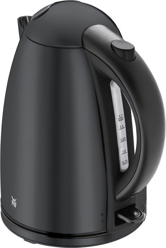 WMF Stelio 0413020072 Waterkoker - 1,7L - 2400W - Deep Black - RVS