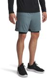 Under Armour Tech Vent 2-in-1 Shorts Heren XL Blauw