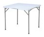 HENDI Inklapbare buffettafel – 870x870x740 mm – HDPE blad – metalen frame – max. belasting 150 kg