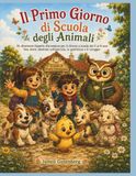 Il Primo Giorno di Scuola degli Animali: Un fumetto d'avventura per bambini dai 5 ai 9 anni sul ritorno a scuola, l'amicizia e la gentilezza