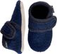 Celavi kinder- en babyschoenen Baby Wool Slippers donkerblauw
